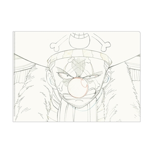 【ワンピース】『ONE PIECE ANIMATION WORKS』ウィーアー!/A4クリアファイル バギー