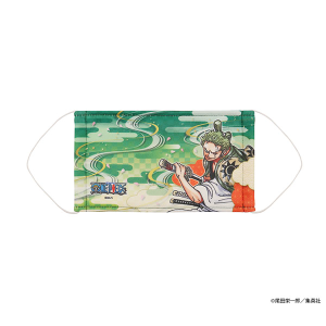 【ONE PIECE】洗って使える日本製デザインマスク ゾロ十郎