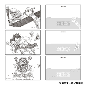 �yONE PIECE�z�|�X�g�J�[�h3���Z�b�g ����҂u���b�N�iONE PIECE magazine vol.7�`9�j